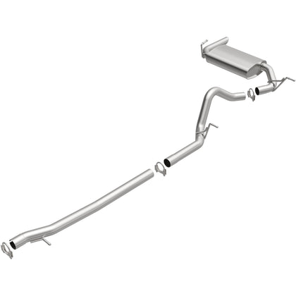 BRExhaust 2018 Jeep Wrangler JK 3.6L / 2012-2017 Jeep Wrangler 3.6L Direct-Fit Exhaust System Kit 106-0754