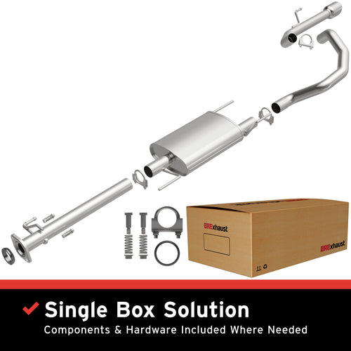 BRExhaust 2010-2023 Toyota 4Runner 4.0L Direct-Fit Exhaust System Kit 106-0756