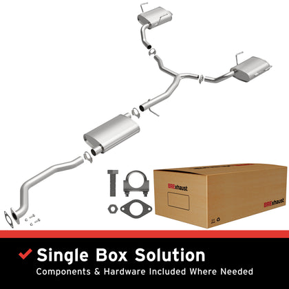 BRExhaust Direct-Fit Exhaust System Kit 106-0765