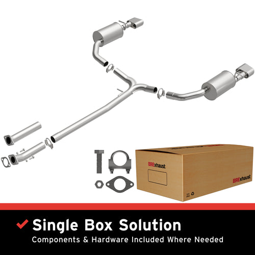 BRExhaust 2011-2015 Kia Optima 2.0L | 2011-2015 Kia Optima 2.4L Direct-Fit Exhaust System Kit 106-0769