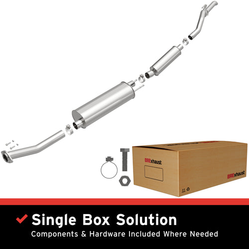 BRExhaust 2015-2019 Ford Transit-150 3.7L | 2015-2019 Ford Transit-250 3.7L Direct-Fit Exhaust System Kit 106-0782