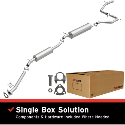 BRExhaust 2011-2013 Honda Odyssey 3.5L Direct-Fit Exhaust System Kit 106-0794