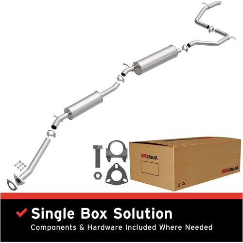 BRExhaust 2011-2013 Honda Odyssey 3.5L Direct-Fit Exhaust System Kit 106-0794