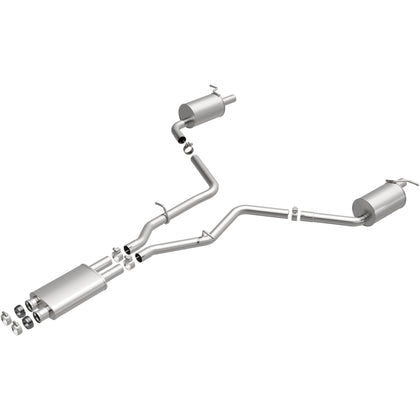 BRExhaust 2012-2016 Mercedes-Benz E350 3.5L Direct-Fit Exhaust System Kit 106-0797