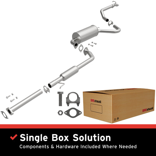 BRExhaust 2007-2012 Hyundai Elantra 2.0L Direct-Fit Exhaust System Kit 106-0798