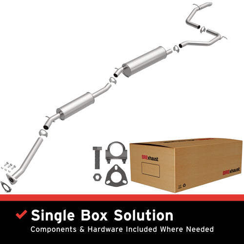 BRExhaust 2014-2017 Honda Odyssey 3.5L Direct-Fit Exhaust System Kit 106-0810