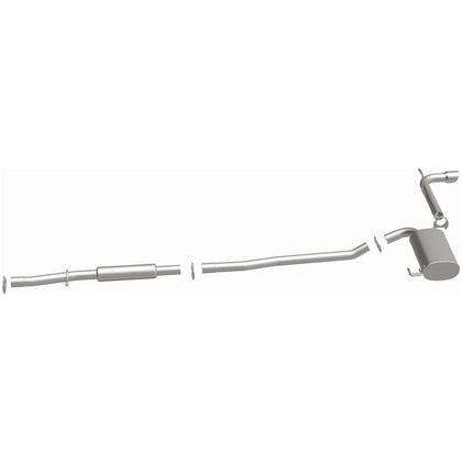 BRExhaust 2012-2017 Jeep Compass 2.4L | 2012-2017 Jeep Patriot 2.4L Direct-Fit Exhaust System Kit 106-0811