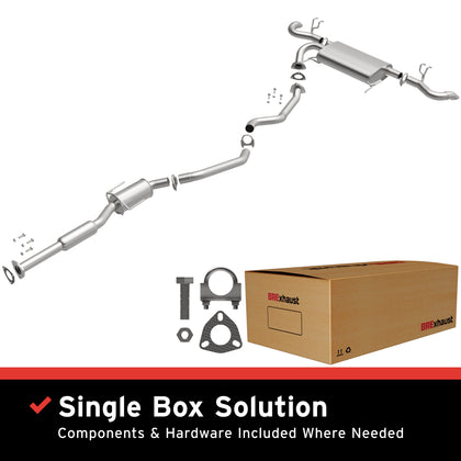 BRExhaust 2013-2018 Acura RDX 3.5L Direct-Fit Exhaust System Kit 106-0812
