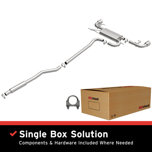 BRExhaust 2014-2017 Mazda 6 2.5L Direct-Fit Exhaust System Kit 106-0823