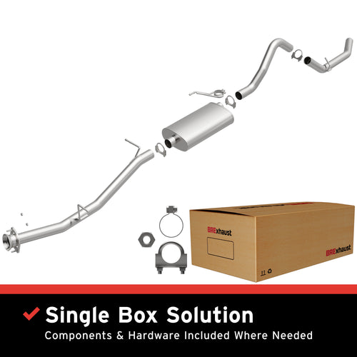 BRExhaust 2007-2010 Chevrolet Silverado 2500 HD 6.0L / 2007-2010 GMC Sierra 2500 HD 6.0L Direct-Fit Exhaust System Kit 106-0824