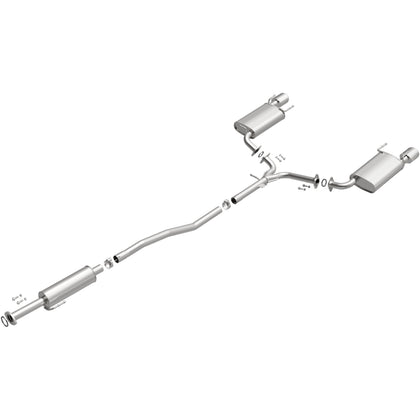 BRExhaust 2013-2016 Lexus ES350 3.5L Direct-Fit Exhaust System Kit 106-0827