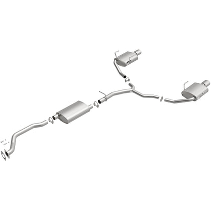 BRExhaust 2009-2012 Buick Enclave 3.6L Direct-Fit Exhaust System Kit 106-0829