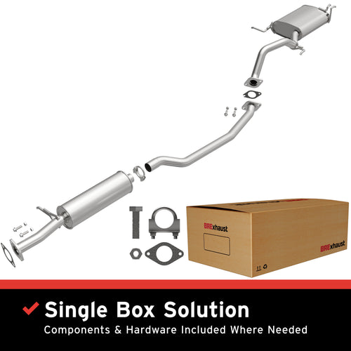 BRExhaust 2011-2013 Kia Sorento 2.4L Direct-Fit Exhaust System Kit 106-0836