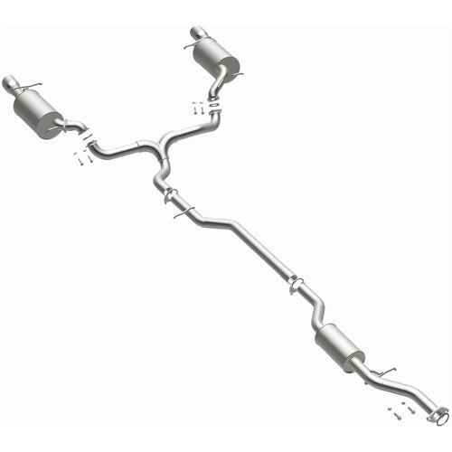 BRExhaust 2007 Mazda CX-9 3.5L / 2008-2015 Mazda CX-9 3.7L Direct-Fit Exhaust System Kit 106-0837