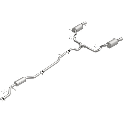 BRExhaust 2007 Mazda CX-9 3.5L | 2008-2015 Mazda CX-9 3.7L Direct-Fit Exhaust System Kit 106-0837