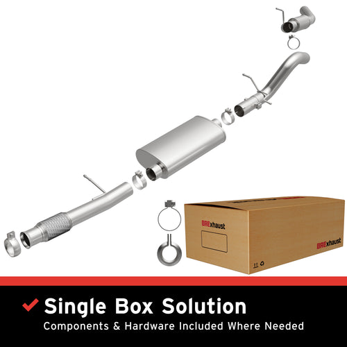 BRExhaust 2015-2020 Cadillac Escalade ESV 6.2L | 2015-2020 GMC Yukon XL 6.2L Direct-Fit Exhaust System Kit 106-0838