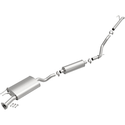 BRExhaust 2014-2016 Acura MDX 3.5L | 2016-2021 Honda Pilot 3.5L Direct-Fit Exhaust System Kit 106-0840