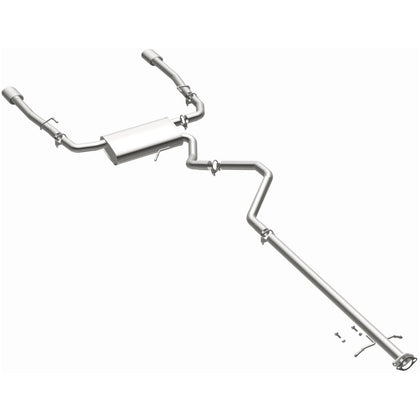 BRExhaust 2013-2016 Dodge Dart 1.4L / 2013-2016 Dodge Dart 2.4L Direct-Fit Exhaust System Kit 106-0850