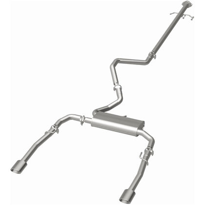 BRExhaust 2013-2016 Dodge Dart 1.4L / 2013-2016 Dodge Dart 2.4L Direct-Fit Exhaust System Kit 106-0850
