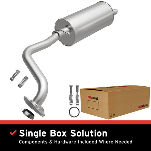 BRExhaust 2012-2017 Toyota Prius V 1.8L Direct-Fit Exhaust System Kit 106-0853