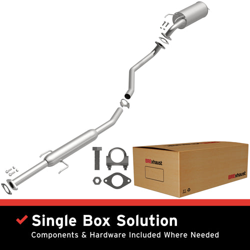 BRExhaust 2004-2008 Kia Spectra 2.0L | 2007 Kia Spectra5 2.0L Direct-Fit Exhaust System Kit 106-0854