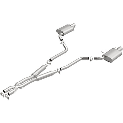 BRExhaust 2010-2012 Cadillac CTS 3.6L | 2010-2014 Cadillac CTS 3.0L Direct-Fit Exhaust System Kit 106-0863