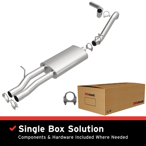 BRExhaust 2001-2002 Chevrolet Silverado 2500 HD 6.0L | 2001-2002 GMC Sierra 2500 HD 6.0L Direct-Fit Exhaust System Kit 106-0865