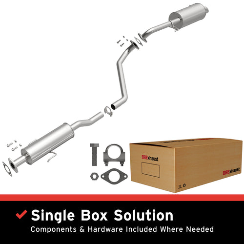 BRExhaust 2010-2013 Kia Forte 2.0L | 2011-2013 Kia Forte 2.4L Direct-Fit Exhaust System Kit 106-0893
