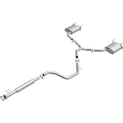 BRExhaust 2010 Buick LaCrosse 3.0L / 2010-2011 Buick LaCrosse 3.6L Direct-Fit Exhaust System Kit 106-0898
