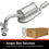 BRExhaust 2008-2014 Scion xD 1.8L Direct-Fit Exhaust System Kit 106-0913