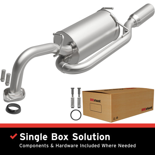 BRExhaust 2008-2014 Scion xD 1.8L Direct-Fit Exhaust System Kit 106-0913