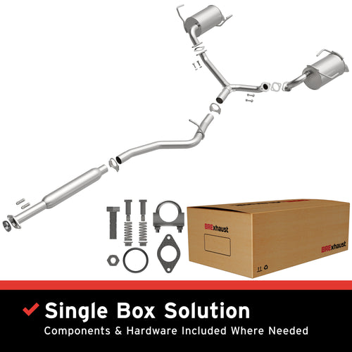 BRExhaust 2010-2015 Subaru Outback 3.6L Direct-Fit Exhaust System Kit 106-0918