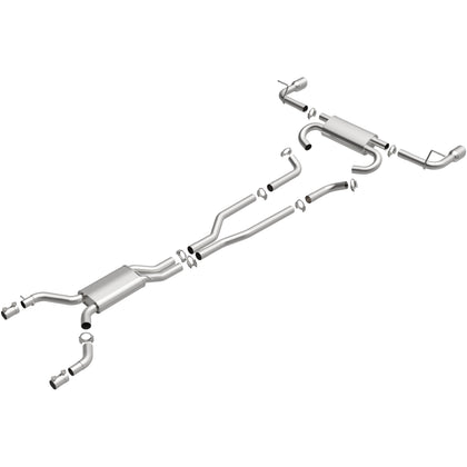 BRExhaust 2007-2010 Audi Q7 4.2L | 2011-2015 Audi Q7 3.0L Direct-Fit Exhaust System Kit 106-0919