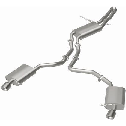 BRExhaust 2012-2015 Audi A7 Quattro 3.0L / 2012-2015 Audi A6 Quattro 3.0L Direct-Fit Exhaust System Kit 106-0924