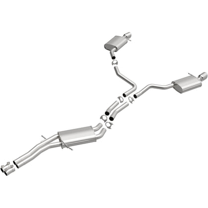 BRExhaust 2012-2015 Audi A7 Quattro 3.0L | 2012-2015 Audi A6 Quattro 3.0L Direct-Fit Exhaust System Kit 106-0924