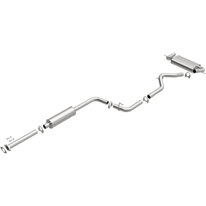 BRExhaust 2012-2018 Ford Focus 2.0L Direct-Fit Exhaust System Kit 106-0941