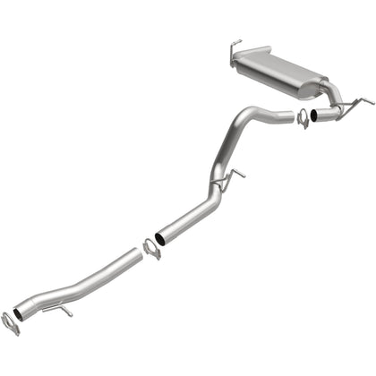 BRExhaust 2018 Jeep Wrangler JK 3.6L / 2012-2017 Jeep Wrangler 3.6L Direct-Fit Exhaust System Kit 106-0947