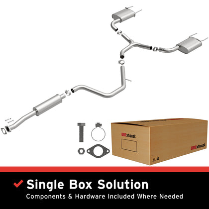 BRExhaust 2014-2020 Chevrolet Impala 3.6L Direct-Fit Exhaust System Kit 106-0955