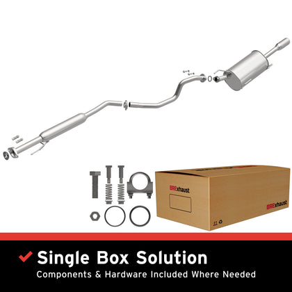 BRExhaust 2013-2019 Nissan Sentra SR 1.8L Direct-Fit Exhaust System Kit 106-0962