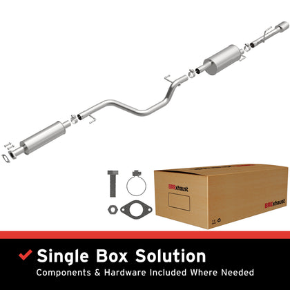 BRExhaust 2012-2018 Chevrolet Sonic 1.8L Direct-Fit Exhaust System Kit 106-0969