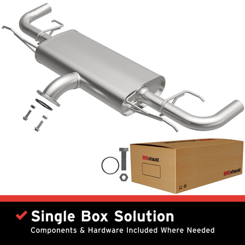BRExhaust 2014-2016 Mazda CX-5 2.5L Direct-Fit Exhaust System Kit 106-0976