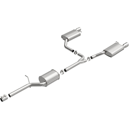 BRExhaust 2013-2017 Audi Q5 2.0L Direct-Fit Exhaust System Kit 106-0981