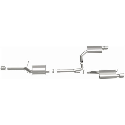 BRExhaust 2013-2017 Audi Q5 2.0L Direct-Fit Exhaust System Kit 106-0981