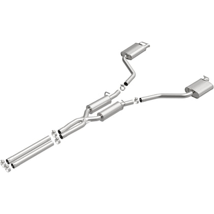 BRExhaust 2011-2014 Dodge Charger 5.7L Direct-Fit Exhaust System Kit 106-0982