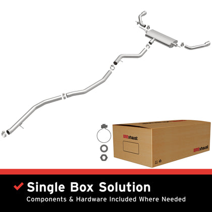 BRExhaust 2015-2018 BMW X5 3.0L Direct-Fit Exhaust System Kit 106-0987