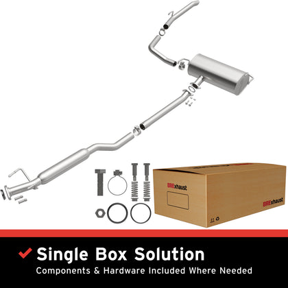 BRExhaust 2017-2020 Toyota Sienna 3.5L Direct-Fit Exhaust System Kit 106-0997