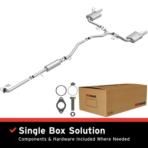 BRExhaust 2016-2021 Honda Civic 1.5L Direct-Fit Exhaust System Kit 106-0999