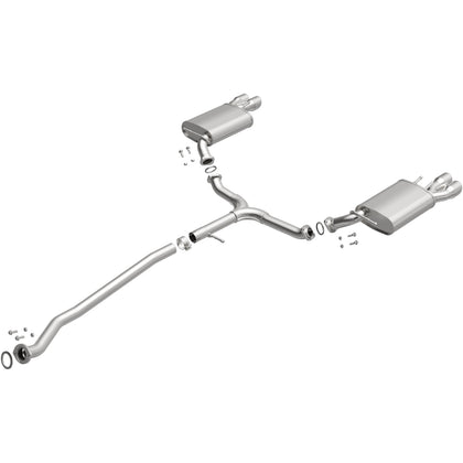 BRExhaust 2018-2024 Toyota Camry XSE 2.5L Direct-Fit Exhaust System Kit 106-1009