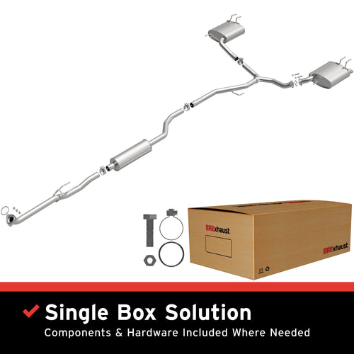 BRExhaust 2018-2022 Honda Accord 1.5L Direct-Fit Exhaust System Kit 106-1011