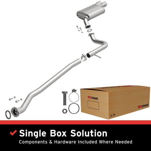 BRExhaust 2018-2024 Toyota Camry 2.5L Direct-Fit Exhaust System Kit 106-1019